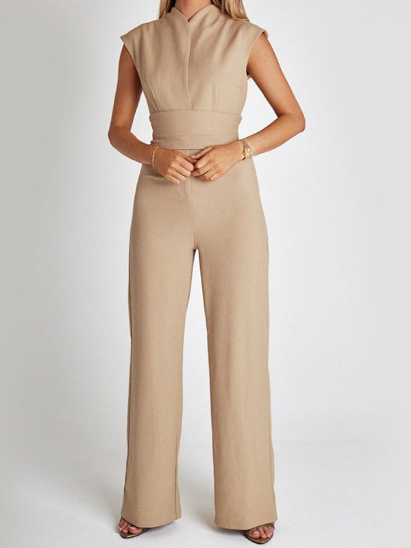 Miana | Elegant ermeløs jumpsuit